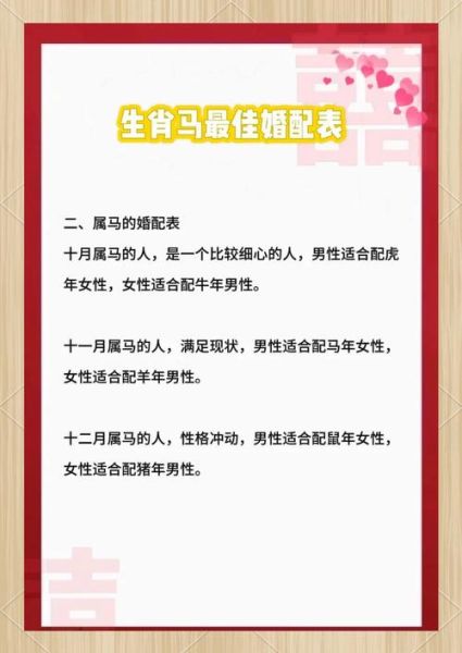 马生肖女婚姻配对属相（马肖女最配属相是谁）