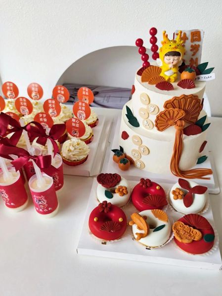 生肖属相蛋糕款式（生肖龙宝宝周岁蛋糕造型推荐）