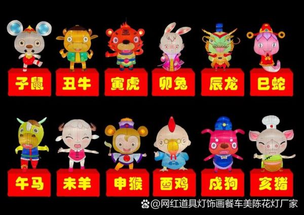 十二兽生肖属相灯(十二兽生肖属相灯怎么选)