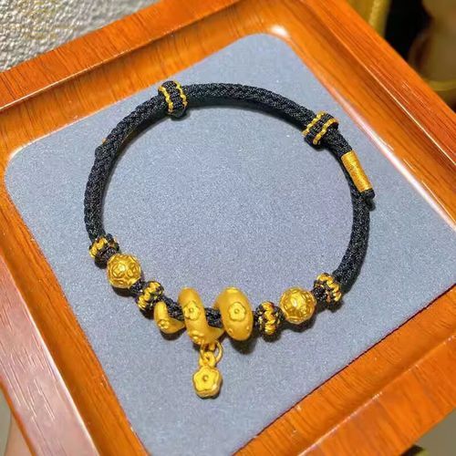 生肖属相铜钱手链