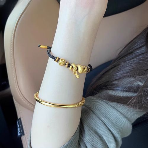 生肖属相铜钱手链