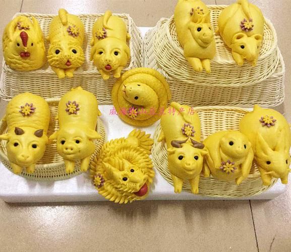 十二生肖属相花馍(花馍十二生肖造型大全简易版)