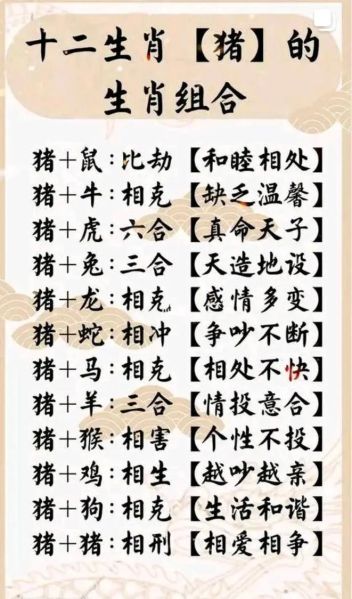 男女属相不合的生肖（男女属相不合的生肖配对指南）