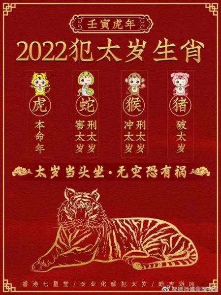 2022生肖犯太岁属相（2022犯太岁生肖及化解方法）