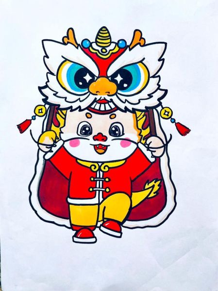 十二生肖属相画龙（十二生肖属相画龙简笔画新手教程）