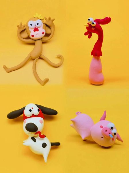 粘土生肖属相大全（新手粘土十二生肖教程）