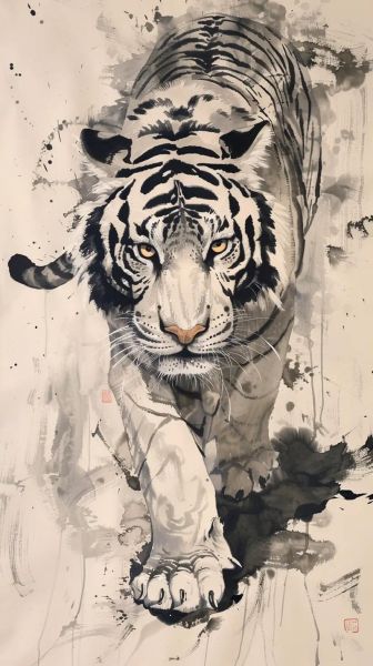 白虎最佳搭配生肖属相表（白虎最佳配对属相表）