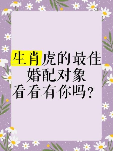 虎生肖属相最佳婚配表（🐯属虎最佳婚配生肖是谁）