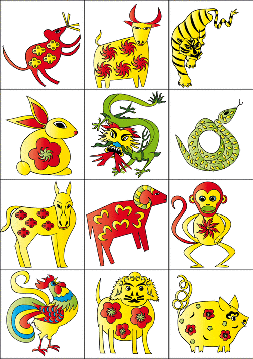 生肖属相剪辑图片高清（生肖属相高清图片素材合集哪里找？）