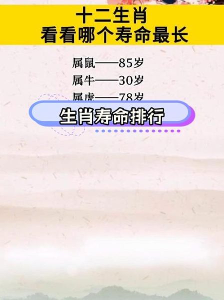 长寿老人生肖属相（长寿老人一般属什么生肖？揭秘数据）