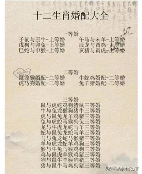 生肖属相的情人（生肖属相的情人配对靠谱吗）