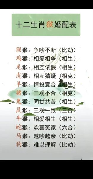 生肖猴的女孩属相（生肖猴的女孩性格与婚配全指南）