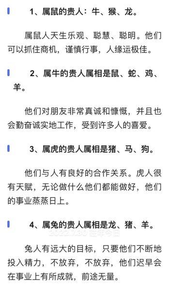 生肖属相的贵人（12生肖2024年贵人属相排行榜）