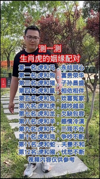 虎跟什么生肖是同类属相（虎和什么生肖是同类属相）