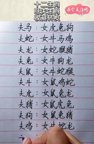 生肖最旺夫的属相（最旺夫的生肖排行揭秘）