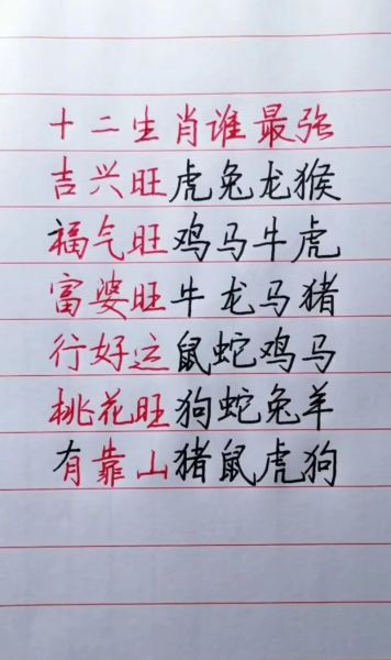 哪些生肖属相好（鼠牛虎兔龙马哪些属相最好）