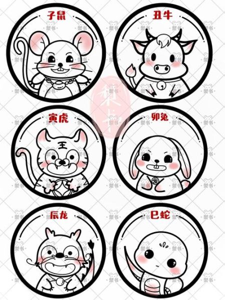 生肖属相渐变图案(生肖属相渐变图案怎么画?超简单教程)