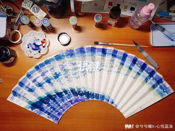 生肖属相折扇（生肖折扇手绘教程🎨零基础也能做）