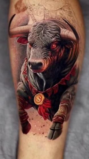 属相牛生肖纹身图片大全（生肖牛纹身图案大全 🐂）