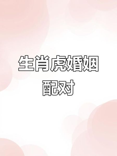 虎的最佳配合生肖属相（虎的最佳配合生肖属相配对全攻略）