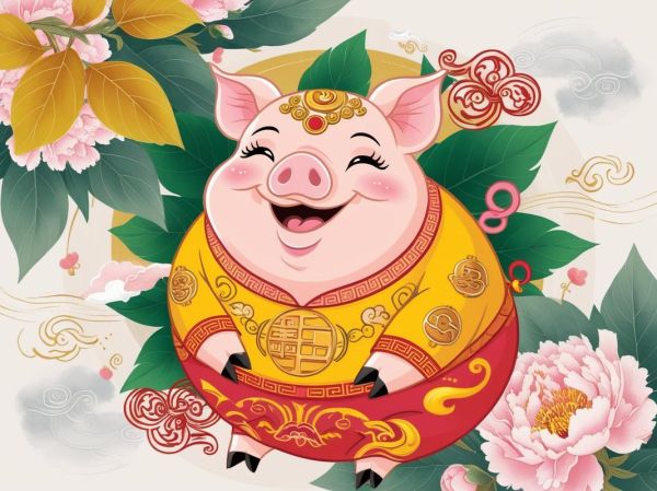 生肖猪属相装扮图片（超可爱属猪主题头像合集分享）