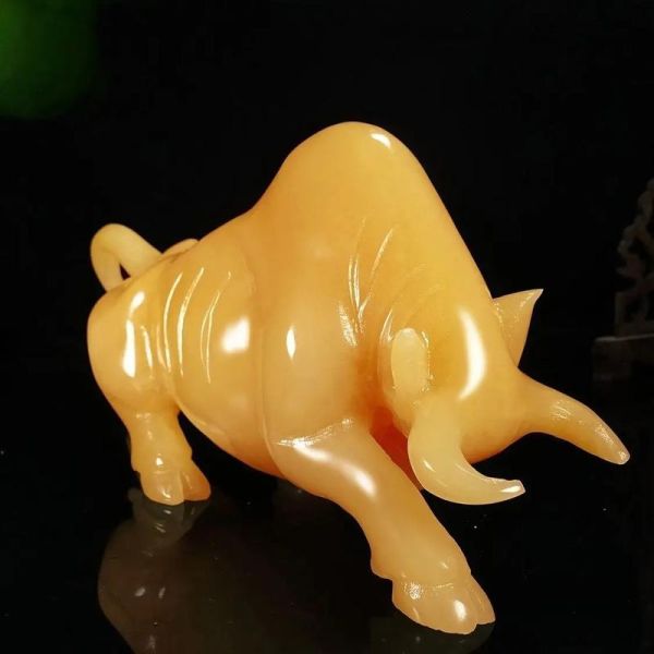 黄玉属相生肖摆件(黄玉12生肖摆件真的能招财吗?)