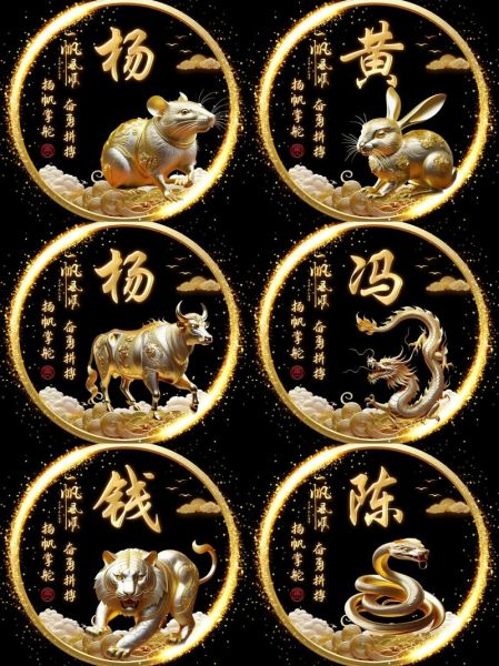 生肖属相生肖姓氏（生肖姓氏对照表🐲如何配对起名）