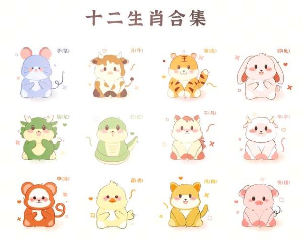 生肖属相漫画（生肖属相漫画怎么画简单又萌版教程）