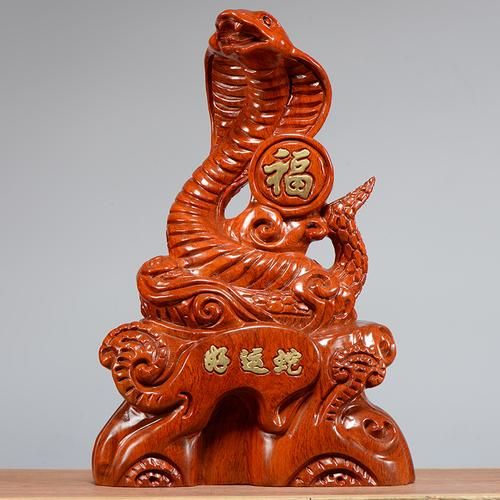 属相蛇生肖摆件图片(属蛇办公桌摆件图片)