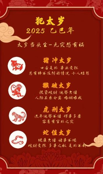 冲太岁的生肖属相（冲太岁是什么意思啊？新手一分钟看懂）