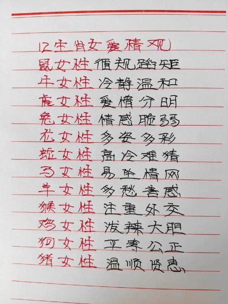 生肖属相感情结局（生肖属相感情结局真的注定吗）