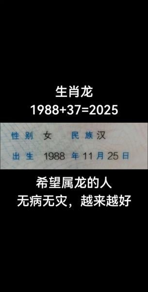 龙的生肖属相1988(1988年属龙是什么生肖)