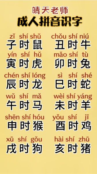 生肖属相怎么念拼音（生肖属相拼音怎么读最标准）