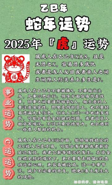 生肖虎属相运势（生肖虎2025每月运势新手全指南）