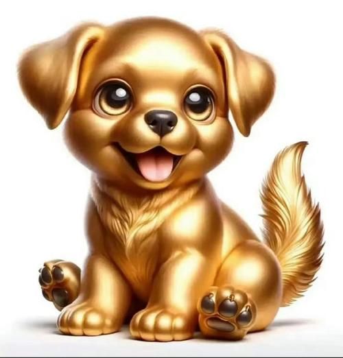 生肖属相黄金狗狗图片（生肖黄金狗狗高清图新手收藏指南）