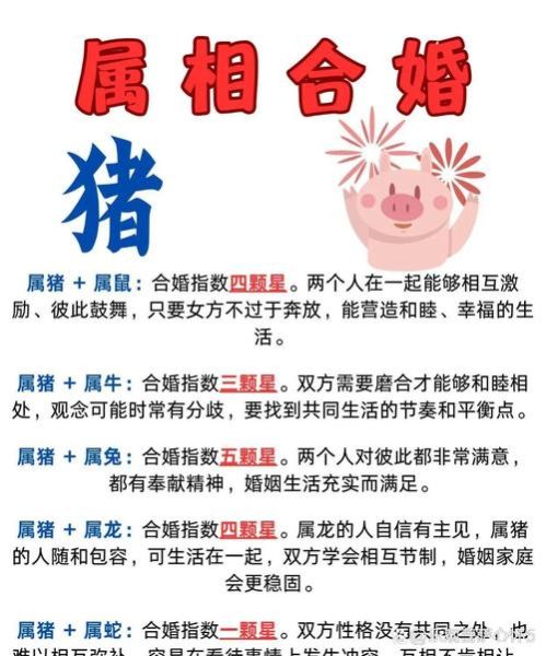 生肖猪最不和的属相（生肖猪最忌与谁配对）