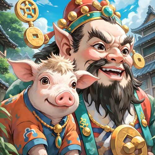 生肖属相猪图片大全(属猪人2024高清好运头像精选集)