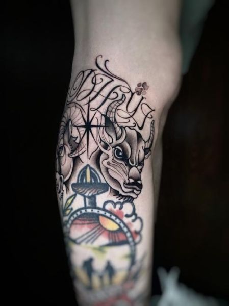 小腿纹身属相是什么生肖（小腿纹身属相图案选哪种生肖最旺）