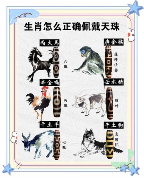 生肖属相天珠(十二生肖天珠属相怎么选)