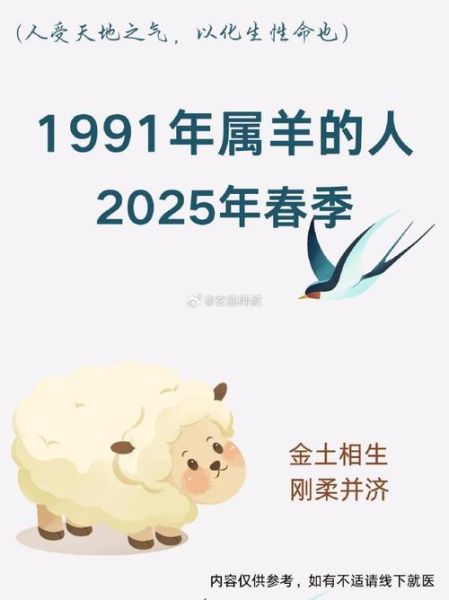 生肖属相91（1991年属什么生肖的命 🐑）
