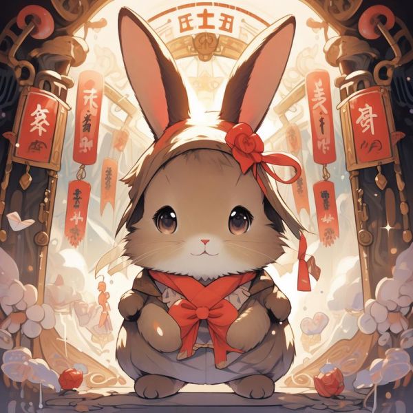 生肖兔的属相画像（生肖兔头像高清有哪些讲究）