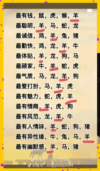 最相爱的生肖是什么属相(最相爱的生肖配对组合排行榜💞)