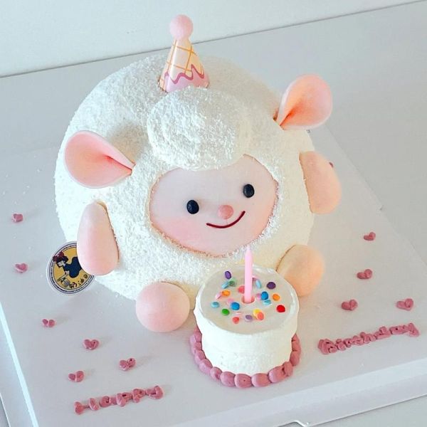 生肖羊属相蛋糕图片高清（生肖羊生日蛋糕图片高清分享）
