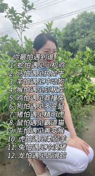 十二生肖最怕的属相（十二生肖最怕的属相是谁？）