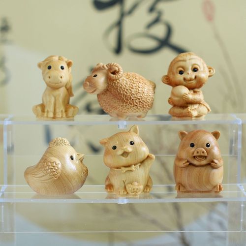 十二生肖属相摆件拍照