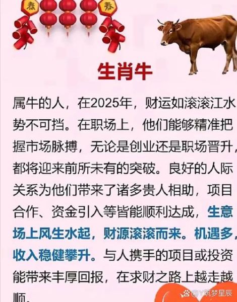 生肖牛财运属相（生肖牛2024财运方位在哪儿）