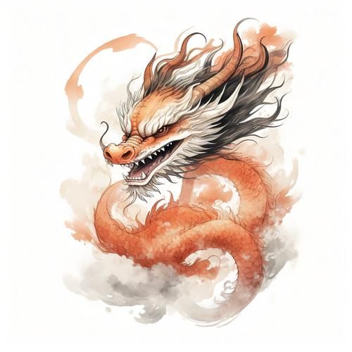 十二生肖属相龙头像（十二生肖龙头像高清下载教程🐉）