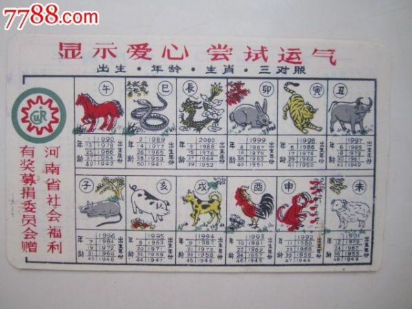 90年属相生肖查询（1990年属什么生肖查询）