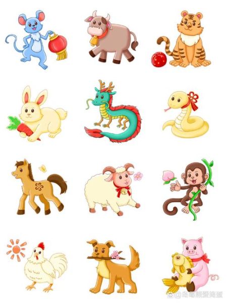 12属相的生肖图片大全（12生肖高清图片大全免费下载）