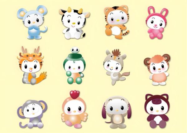 十二生肖属相的组合